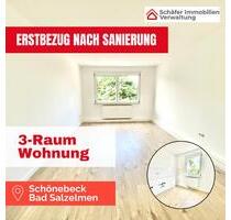 Einziehen & wohlfühlen: Frisch sanierte 3-Zimmer-Wohnung in Bad Salzelmen - Schönebeck (Elbe)