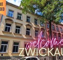 ++ in direkter Nähe zum Zwickauer Zentrum - schöne 2-Raum Wohnung - Balkon mit Blick ins Grüne ++