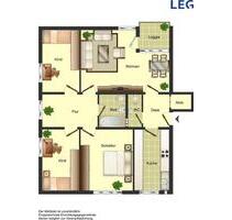 Viel Platz, schöne Aussicht! - 729,00&nbsp;EUR Kaltmiete, ca.&nbsp; 87,17&nbsp;m&sup2; in Duisburg (PLZ: 47167) Hamborn