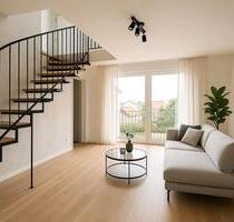 Sanierte Maisonettewohnung mit Balkon, Einbauküche & Stellplatz - Weinböhla