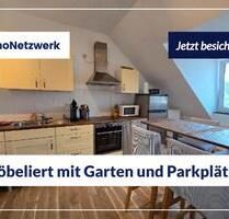 Voll möblierte DG-Wohnung mit Garten und Parkplätzen in grüner Lage von Trier-Pfalzel