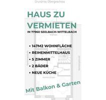 Reihenmittelhaus zur Vermietung - Seelbach