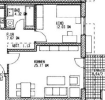 3 Zimmer Erdgeschoss Wohnung mit Südterrasse - Poing