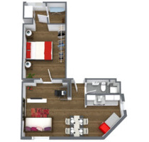 Frisch renovierte 2-Zimmer-Wohnung - Duisburg Duisburg-Mitte
