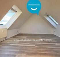 3-Raum • ruhige Lage • Balkon • Maisonette • Wanne • Laminat • schnell sein lohnt sich - Chemnitz Ebersdorf