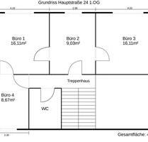GewerberäumeBüroräume - 490,00 EUR Kaltmiete, ca.  10,00 m² in Bucha (PLZ: 07751)