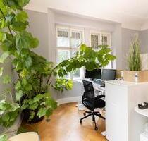 Repräsentatives Altbaubüro mit Stuck und Flügeltüren - All-in-Miete - München Schwabing-Freimann