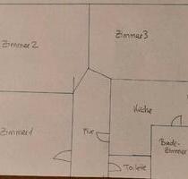 3 Zimmer Wohnung Nähe Paradiespark - Jena Burgau