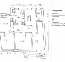 19412 Brüel, 3 Raumwohnung mit Küche Bad + großem Garten - Warin