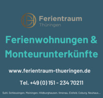 Ferienwohnungen, Monteurunterkünfte um Coburg, Bad Rodach, Eisfeld - Lautertal