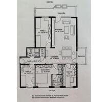 Mietwohnung - 1.590,00 EUR Kaltmiete, ca.  118,00 m² in Regensburg (PLZ: 93053) Galgenberg