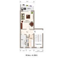 1-Raum-Wohnung mit Balkon zu vermieten - Ohrdruf