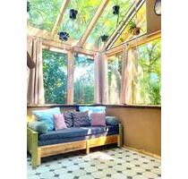 Ferienhaus Glashaus Landhaus mit Sauna und Badezuber - Zernien