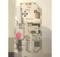 möbl. 3-Zimmerwohnung - 860,00 EUR Kaltmiete, ca.  76,00 m² in Bendorf (PLZ: 56170)