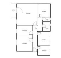 4,5-Zimmer-Wohnung mit Balkon im 1. Obergeschoss - Kaufbeuren