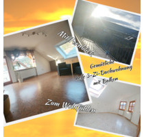 Gemütliche, helle 3-Zi-Dachwohnung m.Balkon in ruhiger Lage 1-2P. - Großheubach