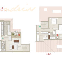 Raffiniert geschnittene 3-Zimmer-DG-Wohnung in Pirna Schlosspark