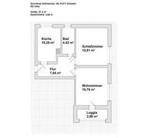 Schöne, helle 2-Zimmer-Wohnung in Dresden Blasewitz
