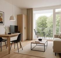 Möblierte 1-Zimmer-Wohnung in Hamburg Hoheluft-West - Halstenbek