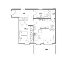 2 Zimmerwohnung mit Balkon in zentraler Lage von Butzbach