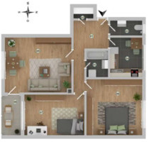 75qm, ganz oben Alpenblick, renoviert, von privat, Finanzierung - München Bogenhausen