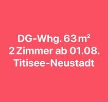 Helle 2-Zimmer-Dachgeschosswohnung in Titisee-Neustadt ab 01.08.
