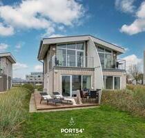 Ferienhaus Ostsee mit Meerblick, Sauna, Kamin, Garten f. 6 Pers. - Laboe