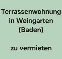 Wunderschöne 2-Zimmer Terrassenwohnung mit Gartenanteil - Weingarten (Baden)