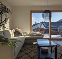 Hochwertige Wohnung mit EBK und Doppelgarage in Lenting