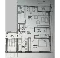 Sonnige 3 Zimmer Wohnung m. Balkon in Pfalzgrafenweiler 730€ Kalt