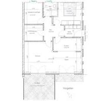 Mietwohnung mit Gartenfläche - 560,00 EUR Kaltmiete, ca.  83,00 m² in Nordhorn (PLZ: 48527) Bookholt
