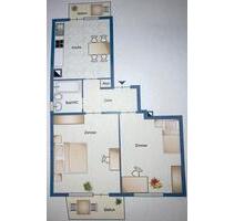 2023 vollständig renovierte 2-Raum-Wohnung mit Balkon - Pforzheim Brötzingen