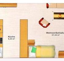 Helle 1-Zimmer-Wohnung mit Balkon & Einbauküche in Eislingen - Eislingen (Fils)