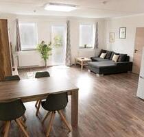 70qm Wohnung bezugsfertig möbliert, Terrasse zur Sonnenseite - Kirchberg an der Jagst