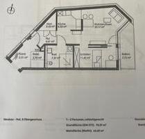 barrierefreie 2-Zimmer-Wohnung - 533,00 EUR Kaltmiete, ca.  62,60 m² in Bückeburg (PLZ: 31675)
