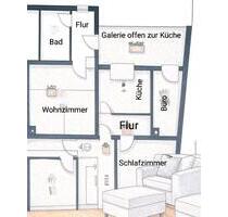 66m² 3zkb tierfreundliche - 600,00 EUR Kaltmiete, ca.  66,00 m² in Bexbach (PLZ: 66450)