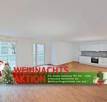 Lichtdurchflutete 3-Zimmer-Neubauwohnung mit großem BALKON und EBK im Neubauquartier 