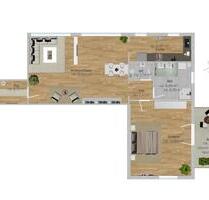 Helle, großzügige 2 Zimmerwohnung in zentraler Lage - Regensburg Das Dörnberg