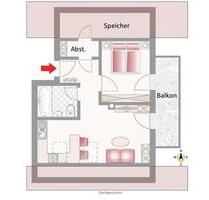 Helle 2-Zimmer-Wohnung mit großem Balkon in Raubling. - Bad Feilnbach