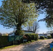 Gravinsel- Parzelle zur Pacht mit Wohnwagen - Wesel Bislich