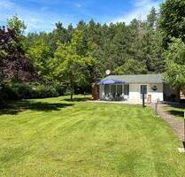FERIENHAUS Bungalow in Schwielowsee Ferch direkt am Waldrand