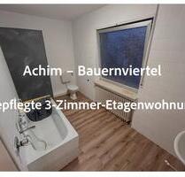 Achim – Bauernviertel | Gepflegte 3-Zimmer-Etagenwohnung