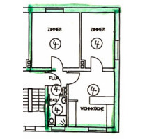 Gemütliche 2-Zimmer-Wohnung mit durchdachtem Grundriss - Schwarzenbek