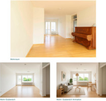 Helle 3-Zimmer-Wohnung mit 2 Balkonen & Stellplatz - Hamburg Wandsbek