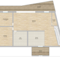 Erstbezug nach Sanierung - Penthouse mit Einbauküche und Terrasse - Merseburg