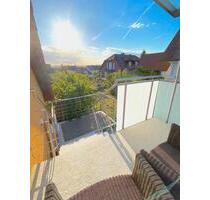 Helle frisch renovierte 4-Zimmer-Wohnung mit Aussicht in Volkach