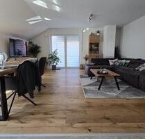 Schöne 4-Raum-DG-Wohnung mit EBK und Balkon in Oberrot-Zweitbezug