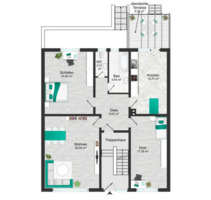 3-4 Zimmer EG Wohnung in Altlußheim ab 01.01.2026 zu vermieten