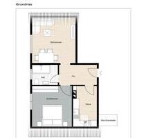 2-Zimmer-Dachgeschosswohnung mit EBK in ruhiger Lage - Remscheid Lüttringhausen