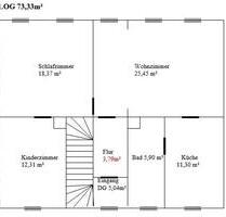 3-Raumwohnung - 500,00 EUR Kaltmiete, ca.  73,33 m² in Döbeln (PLZ: 04720)